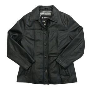Wilsons Leather Motorcycle Jacket Medium